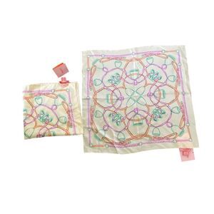 Cochni Italy Bundle 100% silk Colorful Patterned Scarf